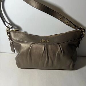 Coach Metallic Shoulder Bag